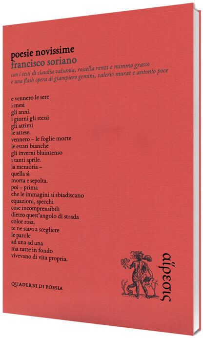 Francisco Soriano - Poesie novissime